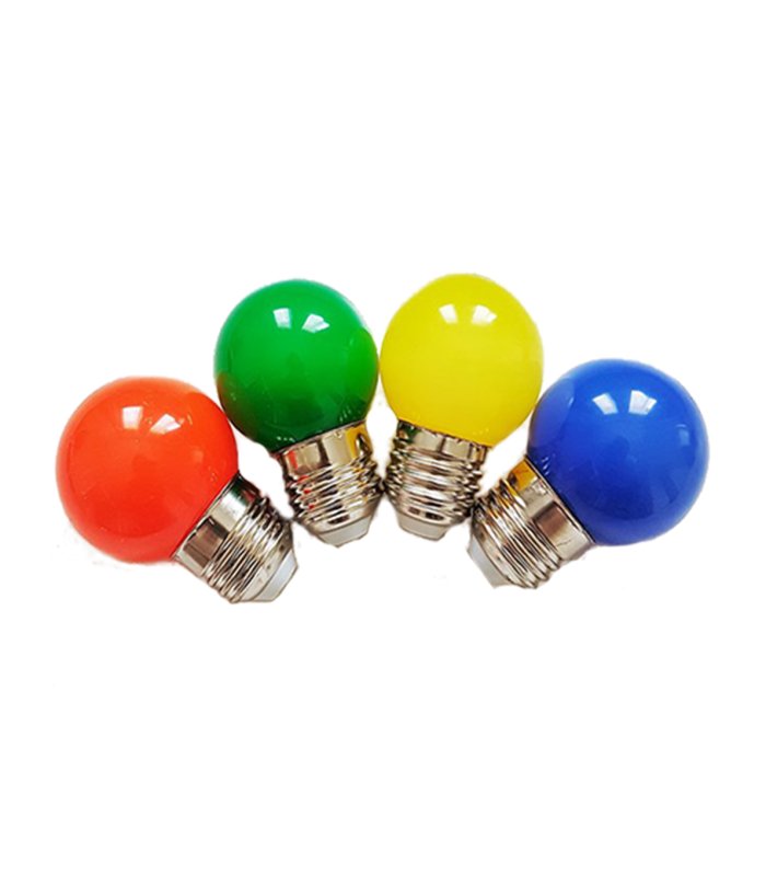 Bec LED E27 1W Color